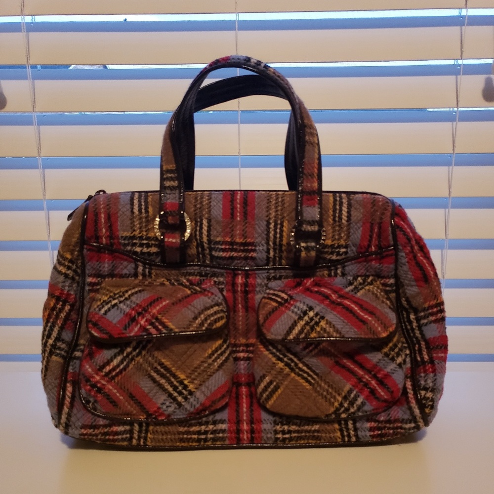 NWOT Vera Bradley Wool Plaid Handbag